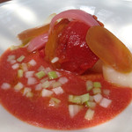 ラ・ボッテガ・ゴローザ - 飯田フルーツトマトのガスパチョ