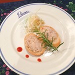 南欧料理ピエーノ - 豚肉のリュエット
            （本日の前菜より）