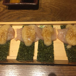 熊の焼鳥106 - 雲丹ムネ