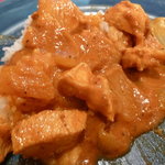 スパイスヘブン - 2011/1　辛口チキンカレーオンザライス