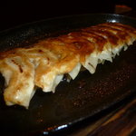 居酒屋もっこり - ニンニクキイテマス！「ギョーザ」４００円