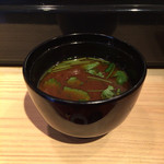 鮨屋とんぼ - 赤だし