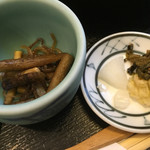 鮮菜家 - 小鉢とお漬物
