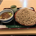 味奈登庵 - 牛せいろそば、大盛り♡