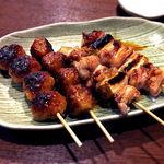 旬鮮酒場 Dank - つくね￥180＋ねぎ間￥200　2017.4.4