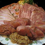 とり天職人わたる - 「第二東洋軒」　自家製ハム・ソーセージ盛り合わせ　2,500円