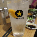 立ち呑みのさのや - チューハイ 金柑