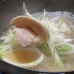 原宿 sora an - 天然特大はまぐり鉄蒸し（九十九里）