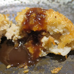 原宿 sora an - 三元豚のメンチカツ　ソース