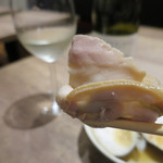 原宿 sora an - 天然特大はまぐり鉄蒸し（九十九里）