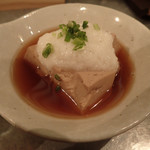 Shuensakaba Tonton - お通し～豆腐のとろろかけ