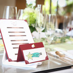 west53rd 日本閣レストラン - メニューや席札は主人の手作り♪(cheeもちょっと手伝ったよ！)