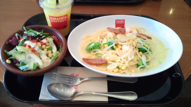 アマンダコーヒーズ 朝生田テラス いよ立花 カフェ 食べログ