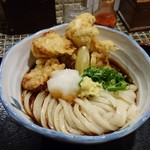 たけうちうどん店 - とり天ぶっかけ