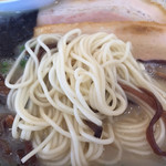 長崎楼 - 2017年6月初旬 少し芯の残る麺。