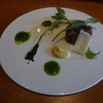 baron - フィレ（ミニオン）の藁焼きタルタルステーキ