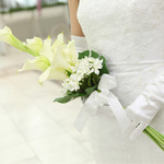 west53rd 日本閣レストラン - 花より団子なんでブーケは造花だったけど、なかなか好評でした♪