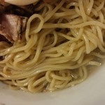 極汁美麺 umami - 冷やしつけ麺伊吹イリコのビシソワーズ風-麺は昆布出汁水浸漬式