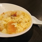 スペイン料理 アロス - にんにくのスープ