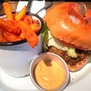 Beef & Liberty - 料理写真:LUNCH SET : FALAFEL BURGER w/ SWEET POTATO FRIES