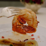 レストラン クレッセント - 11.オマール海老のエチュベとホワイトアスパラガス