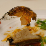 レストラン クレッセント - 15.蝦夷鮑のポッシェ　ベアルネ風のジュ