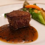 レストラン クレッセント - 17.飛騨牛のフィレ炭火焼