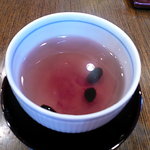 玄蕎麦 野中 - 黒豆茶