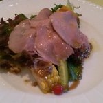 リストランテ ヴォナ フォルトゥーナ - ＜2008年8月＞ボイルハムと大地の恵みのサラダ バーニャカウダソース