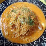 ラ・ファトリア - 渡り蟹のパスタ