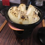 多丸屋 - たまねぎ丸焼きアップ