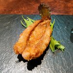 虎ギスの黒酢マリネ