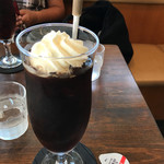 CAFE K3 - アイスコーヒー(生クリームはサービスです)\450