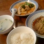 香港麺 新記 - シンガポールカレーセット