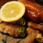 だいどこ やぶれ傘 - ネギマとソーセージ