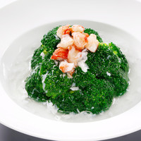 季節野菜の蟹肉あんかけ