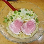 紅 - 冷製和風ビシソワーズラーメン　950円