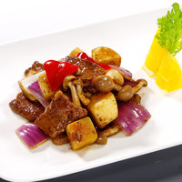 牛肉の黒胡椒炒め