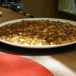 齋華 - 麻婆豆腐は仲良くとりわけスタイルで。