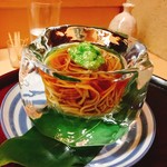 松川 - 蕎麦 オクラ