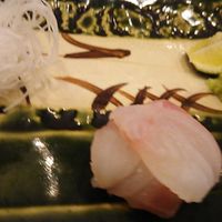 すし割烹 翁鮨 - コース料理 ･開業25周年料理(メンバー価格 22,500円) あこう鯛 (きじはた) 2017年6月