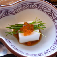 銀座 しぶ谷 - いくら豆腐