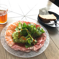 梅田 ワーフ - ランチ全てについてるカルパッチョ。ボリュームありました！