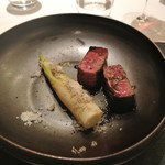 リストランテ カノフィーロ - 平取牛モモ肉のグリーリアと笹竹