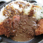 ルーをぶっかけた状態