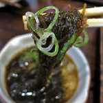 ながや - 出汁もずく