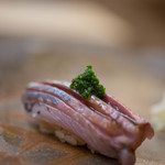 鮨 橋口 - 出水（いづみ）の眞鰺（まあぢ）