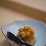 鮨 橋口 - 利尻（りしり）の蝦夷馬糞海膽（えぞばふんうに）