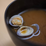 鮨 橋口 - 蜆汁（しゞみじる）