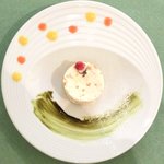 レスアルカーナ - 本日のデザート +210円 のヌガーグラッセ